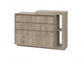 Комод 1200 22 J-Э Этна (дуб эндгрей) в Мамоново - mamonovo.mebel-nsk.ru | фото