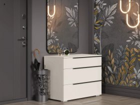 Комод с 3 ящиками Айри КМ-001 (кашемир) в Мамоново - mamonovo.mebel-nsk.ru | фото