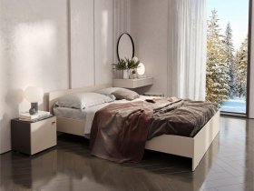 Кровать двухспальная 1,6м Гиза в Мамоново - mamonovo.mebel-nsk.ru | фото
