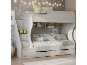 Кровать двухъярусная Каприз-22 КПР.22 в Мамоново - mamonovo.mebel-nsk.ru | фото
