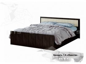 Кровать двуспальная 1,4м LIGHT Фиеста (BTS) в Мамоново - mamonovo.mebel-nsk.ru | фото