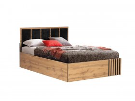 Кровать двуспальная с подъем. мех. 1,6 м Либерти 51.20 в Мамоново - mamonovo.mebel-nsk.ru | фото