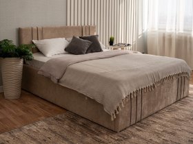 Кровать двуспальная 1,4м с подъем. мех. Леванте в Мамоново - mamonovo.mebel-nsk.ru | фото