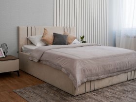 Кровать двуспальная 1,8м с подъем. мех. Леванте в Мамоново - mamonovo.mebel-nsk.ru | фото