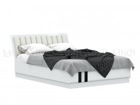 Кровать двуспальная с подъем.мех. 1,6м Магнолия в Мамоново - mamonovo.mebel-nsk.ru | фото