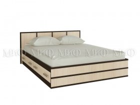 Кровать двуспальная Сакура 1,4 м в Мамоново - mamonovo.mebel-nsk.ru | фото