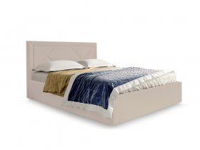 Кровать мягкая 1,6 Сиеста стандарт, вар.2 в Мамоново - mamonovo.mebel-nsk.ru | фото