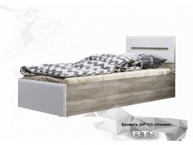 Кровать односпальная Наоми КР-12 в Мамоново - mamonovo.mebel-nsk.ru | фото