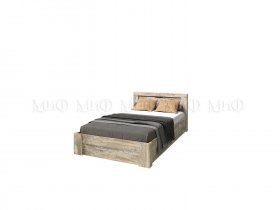 Кровать с ортопед. осн. 1,2м Ривьера в Мамоново - mamonovo.mebel-nsk.ru | фото
