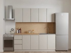 Кухонный гарнитур Мори 2,0 м (сатин) в Мамоново - mamonovo.mebel-nsk.ru | фото
