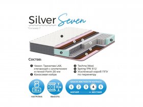 Матрас Silver Seven в Мамоново - mamonovo.mebel-nsk.ru | фото