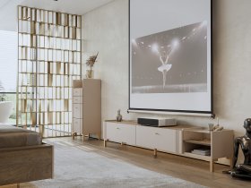 Модульная гостиная Одетта (дуб эндгрей/меланж) в Мамоново - mamonovo.mebel-nsk.ru | фото