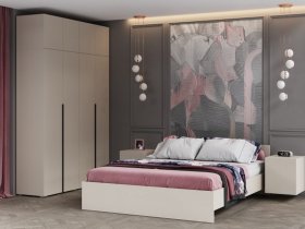 Модульная спальня Айри (кашемир) в Мамоново - mamonovo.mebel-nsk.ru | фото