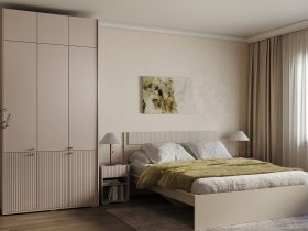 Модульная спальня Орма (МДФ) в Мамоново - mamonovo.mebel-nsk.ru | фото