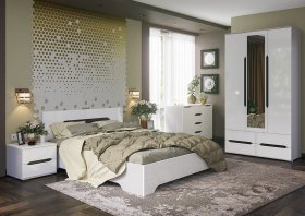 Модульная спальня Валирия в Мамоново - mamonovo.mebel-nsk.ru | фото