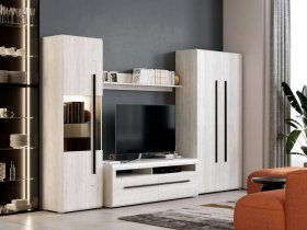Модульная стенка Ницца (дуб витенберг) в Мамоново - mamonovo.mebel-nsk.ru | фото