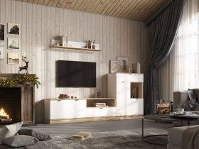 Модульная стенка «Юкки» в Мамоново - mamonovo.mebel-nsk.ru | фото