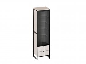 Шкаф 1 дв 2 ящ Нора (персидский жемчуг) (гостиная) в Мамоново - mamonovo.mebel-nsk.ru | фото