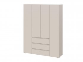 Шкаф четырехстворчатый с ящиками Люмо ШК-05 в Мамоново - mamonovo.mebel-nsk.ru | фото