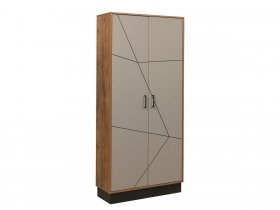 Шкаф двухстворчатый комбинированный для одежды Гамма  54.14 в Мамоново - mamonovo.mebel-nsk.ru | фото