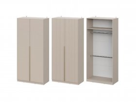 Шкаф ШК-100 Эккервуд (меланж) в Мамоново - mamonovo.mebel-nsk.ru | фото