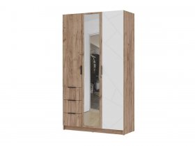 Шкаф трехстворчатый 1200 ШК-03 Орегон в Мамоново - mamonovo.mebel-nsk.ru | фото