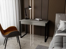 Стол письменный Ст043.0 (графит серый/черный муар) в Мамоново - mamonovo.mebel-nsk.ru | фото