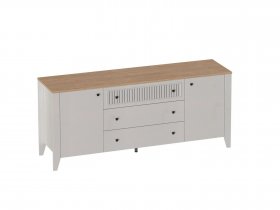 Тумба 2двери 3ящ. Валенсия (гостиная) в Мамоново - mamonovo.mebel-nsk.ru | фото