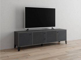 Тумба под ТВ Парус-10 (графит/гранит лофт) в Мамоново - mamonovo.mebel-nsk.ru | фото