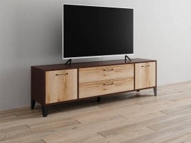 Тумба под ТВ Парус-13 (венге/дуб делано) в Мамоново - mamonovo.mebel-nsk.ru | фото