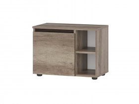 Тумба прикроватная ТБ-14 Энигма (венге/дуб каньон) в Мамоново - mamonovo.mebel-nsk.ru | фото