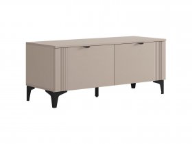 Тумба Рич (кашемир/фрапучино матовый/черный) в Мамоново - mamonovo.mebel-nsk.ru | фото